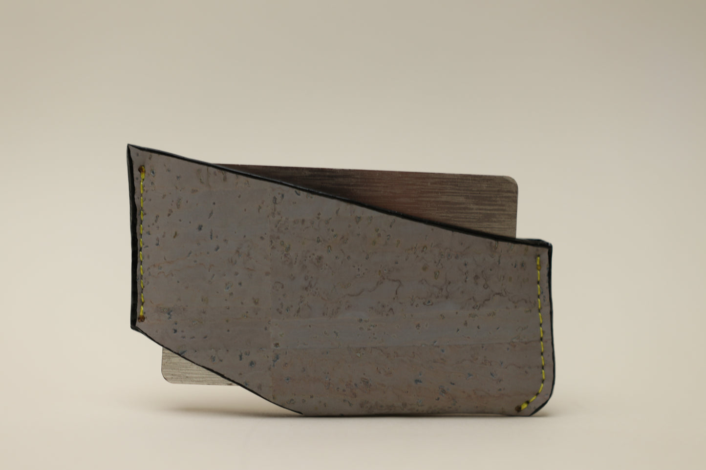 sleek "concrete" cardholder